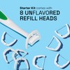 REACH Ultraclean Access Flosser Starter Kit, Unflavored, Plaque Remover for