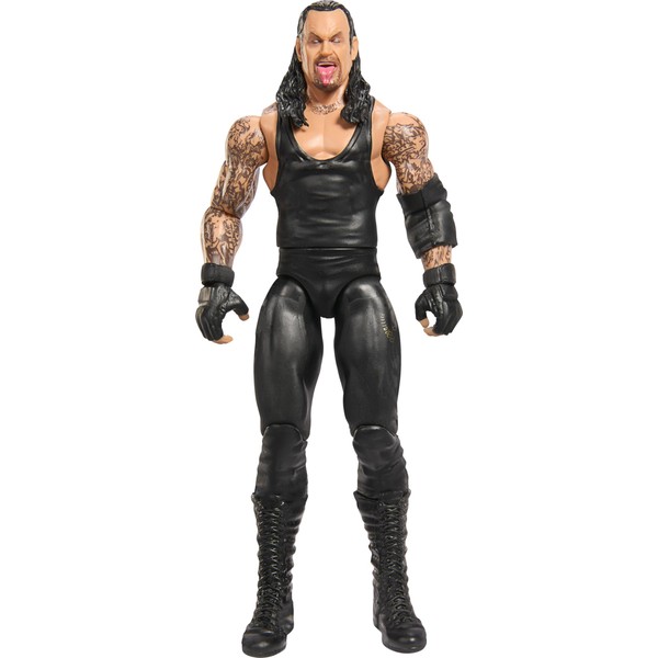 WWE Action Figure, 6-inch Collectible Undertaker with 10 Articulation Points & Life-Like Look, HTW20