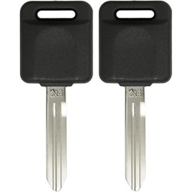 Performance PFM-785154 Pair Uncut Transponder Ignition Car Key Chip 46 for Various Nissan and Infiniti Models