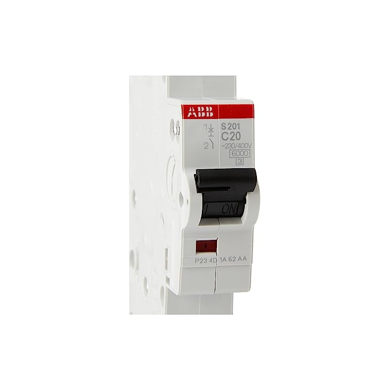 ABB S200 Circuit Breaker Type C 1 Pole 20A System