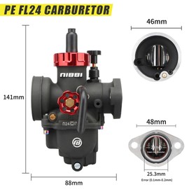 NIBBI Carburetor Performance Carb for Predator 212cc 196cc 224cc Engine Mini Bike Go Kart