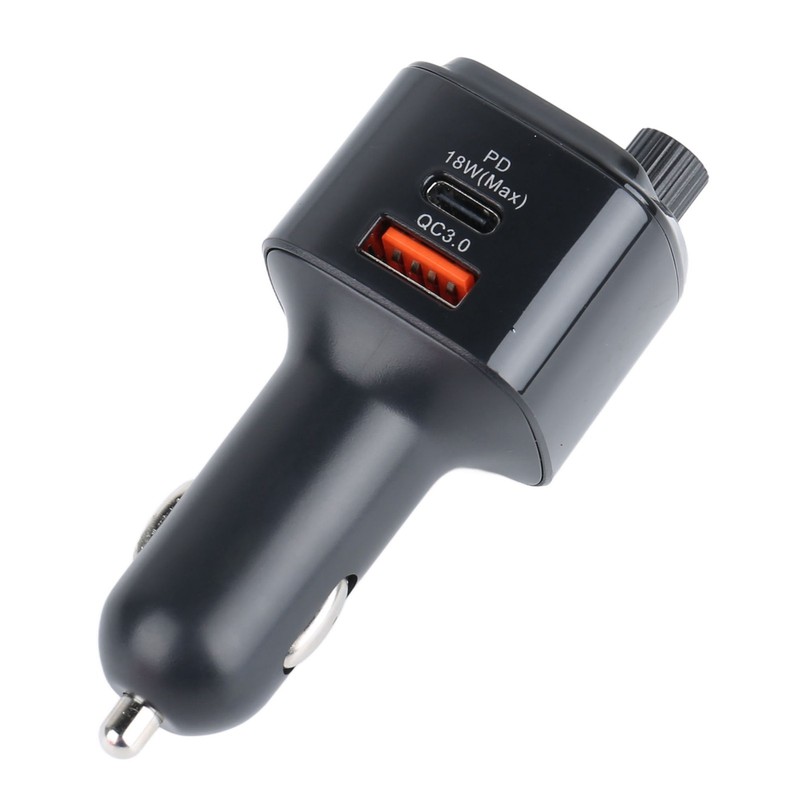 Car Bluetooth Adapter V5.0 FM Bluetooth Transmitter MP3 Music Player