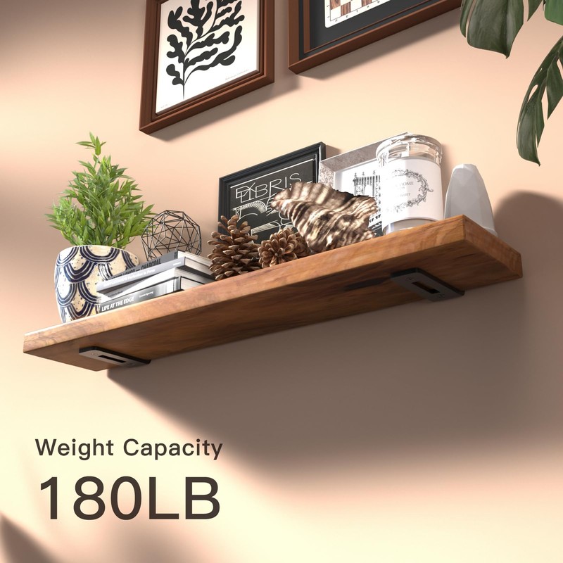 4 Pack 4 Inch Shelf Brackets,1/5" Thick Heavy Duty L