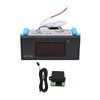 Digital Thermostat 0.1℃ Resolution 0.5℃ Accuracy Dual Display Temperature Controller
