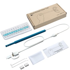 Ear Wax Remover HD Camera 1.3 Megapixel 3 in 1 Ear Camera Scope Ear Wax Removal Kit Blue