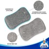 MR.SIGA Esponjas Doble Cara Reutilizables para Lavar Platos, Pack de