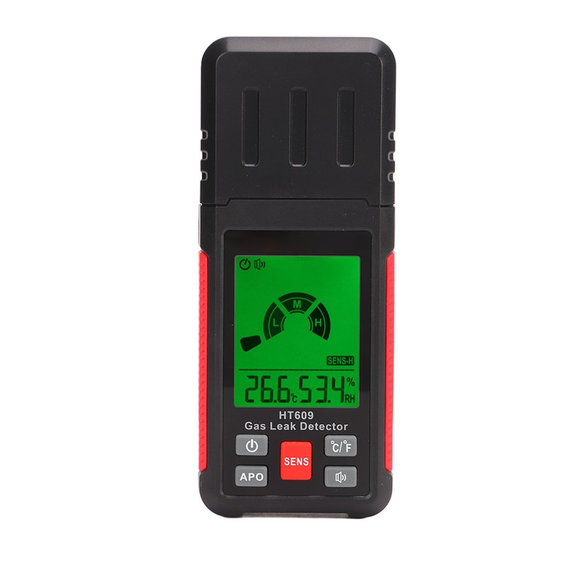 Gas Detector Propane Leak Tester Alarm Temperature Humidity Sensor Tool