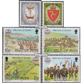 united kingdom - Isle Of Man 144-149 (complete.issue.) unmounted mint/never hinged ** MNH 1979 1000 years Tynwald-Parliament (Stamps for collectors) Seafaring/ships
