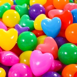 STARBOLO Star Ball Pit Balls for Toddlers -100pcs Phthalate Free BPA Free Crush Proof Play Toy Balls Play Tent Pool Playhouse Playpen Party Decoration.