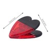Heart Shape Plastic Refrigerator Magnet Clips Sets，Magnet Paper Clips, Snacks