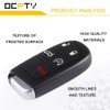 OCPTY 2X Flip Key Entry Remote Control Entry Remote key