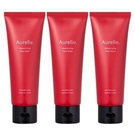 Aurelie Moist Face Wash, Moisturizing, Makeup Remover, Face Wash, Set of 3