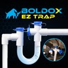 Condensate Trap 3/4 PVC P Trap HVAC with Clear Tubing
