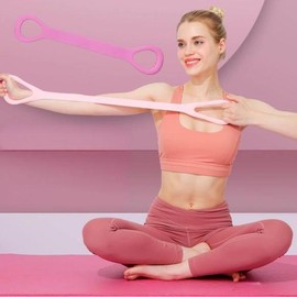 Home workout stretching, figure-eight band tubing, shoulder exercises, gym and yoga supplies / 홈트용스트레칭 8자밴드 튜빙 어깨운동 헬스 요가용품