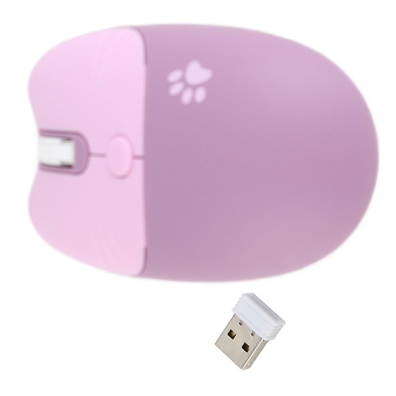 Wireless Mouse BT5.1 Or 2.4GHz Silent Click Adjustable DPI Auto
