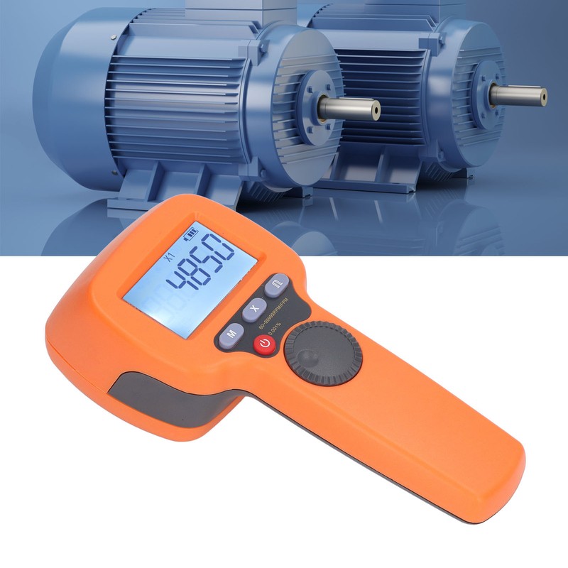 Digital Handheld Stroboscope High Accuracy Prevents Contact LED Flash Strobe