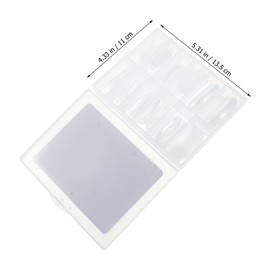 Healeved Nails on Set False Nails Fake Nails Tip Nail Tips Full Cover Fake Nails Professional Manicure