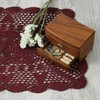 kilofly Handmade Crochet Lace Rectangular Table Runner 15 x 51