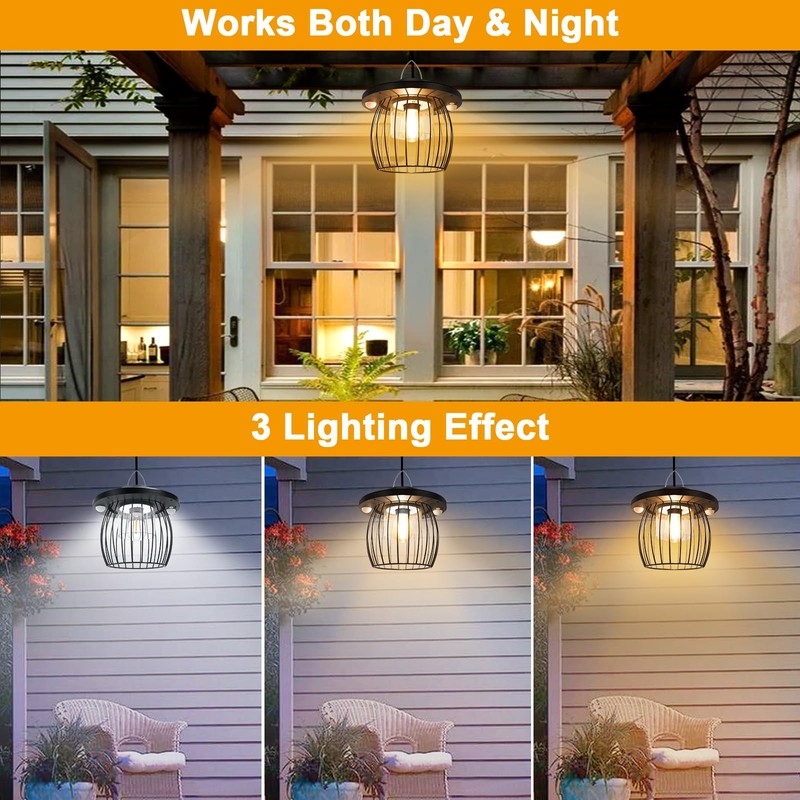 AEQ Solar Shed Light Indoor Outdoor, Solar Gazebo Lights Work