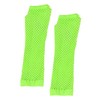 Seeksmile 80's Party Accessory Net Fingerless Fishnet Gloves (Green)