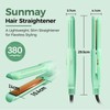 SUNMAY Airflow Glätteisen Locken und Glätten, 360° Airflow Titan Haarglätter