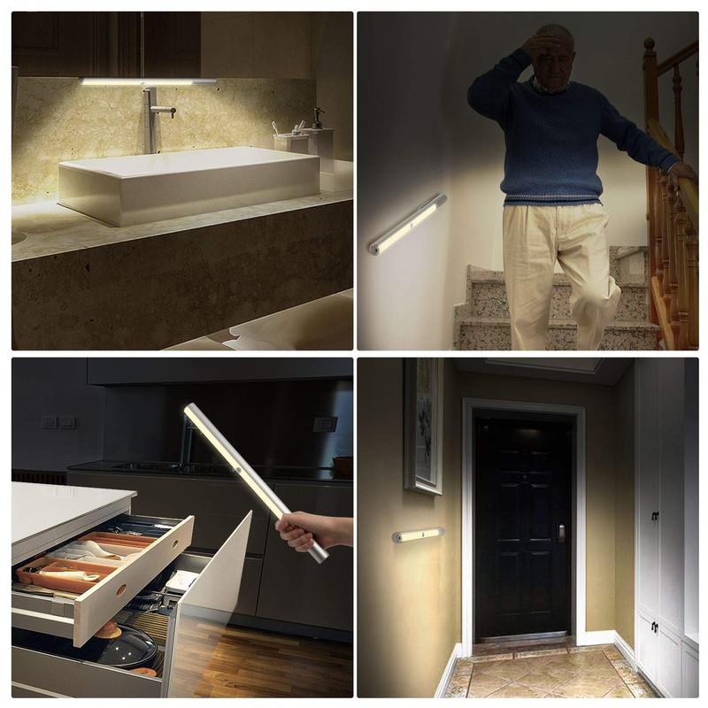 BLS LED Closet Lights, Battery Powered LED Lights, Motion Sensor