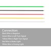 Kinstecks 32LEDs Motorcycle Indicator Flexible Motorcycle LED Light Strip Turn