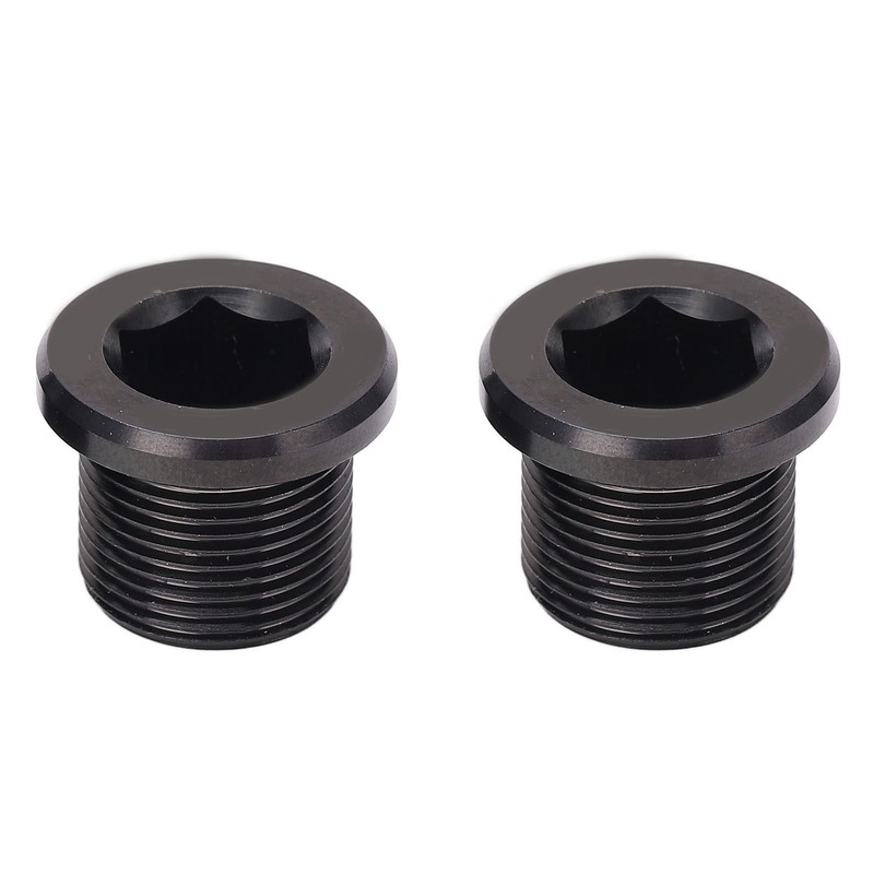 Bike Crank Screw Rust Proof Metal Chain Wheel Nut Bike
