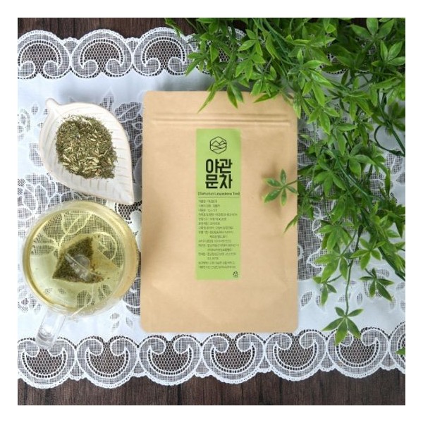 One pack of Korea Organic Hanyu Yagwanmuncha tea bags / 한국유기농 한유 야관문차 티백 한 팩
