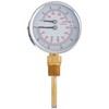 PIC Gauges TRI-HD-302L-G Bottom Mount Industrial Heavy Duty Round Dial