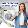 Door Handle for Tumble Dryer 240x41x34 mm with the Original