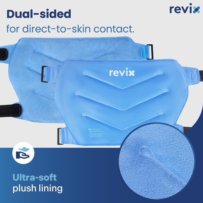 REVIX Extra Large Cold Pack for Hip Replacement, Reusable Ice