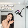 LUEXBOX Adjustable Hair Dryer Holder Stand, 360 Degree Rotation Blow