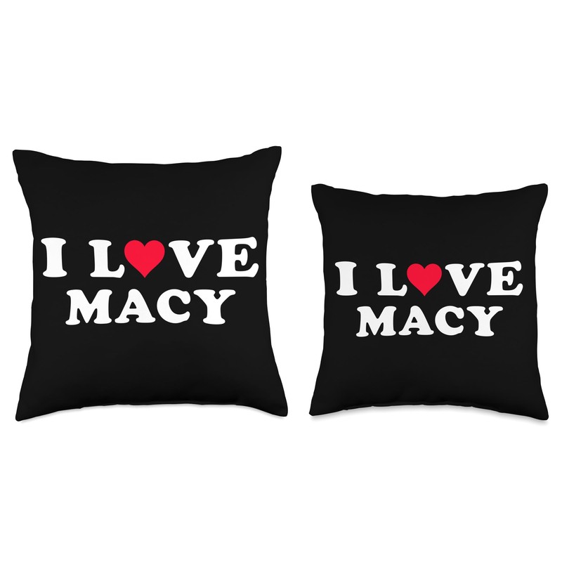 I Love Macy Shirt For Girlfriend Boyfriend I Love Matching