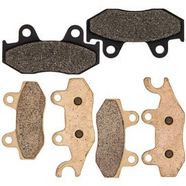 NICHE Brake Pad Kit for Yamaha Raptor 700 700R YFZ450R 1S3-W0045-10-00 1S3-W0045-00-00 Front Rear Ceramic