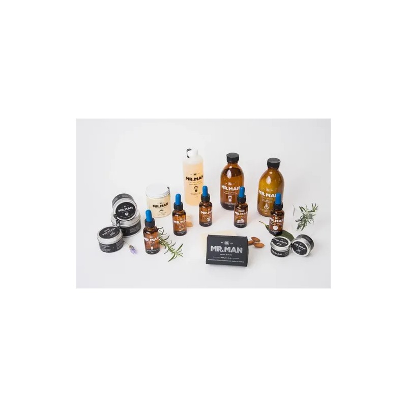 Kit 3 Cera Natural Para Cabello Mr. Man Peinar