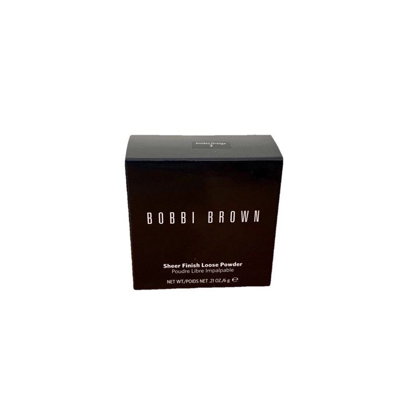 BOBBI BROWN Sheer Finish Loose Powder #3 GOLDEN ORANGE 0.21oz