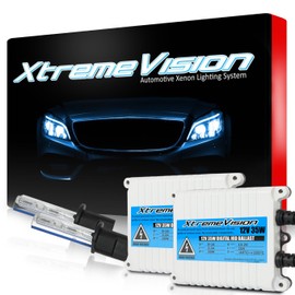 XtremeVision H1 43K 35W AC Xenon Bundle - Slim AC Ballast - 4300K Bright Daylight - 1 Pair