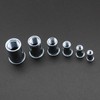 OTOTEC 220Pcs Rivnut Assorted Kit, Knurled Steel Serrated Reduced (M3