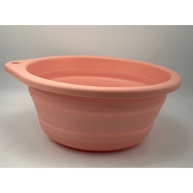 Ikea PEPPRIG Wash Tub Laundry Storage Organizer Foldable Pink 10