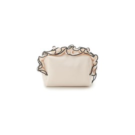 Snidel SHGG252222 Ruffle Pouch, OWHT