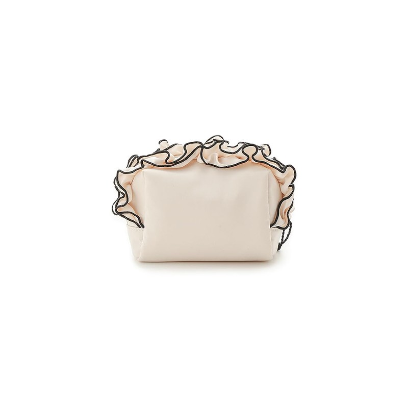Snidel SHGG252222 Ruffle Pouch, OWHT