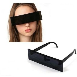 Purasudo Party Sunglasses, Mosaic Sunglasses, Black Eye, Blindfold, Glassan, Unique, Funny Glasses, Joke Goods, Glasses, Fashion, Gift, Funny Goods, Mosaic, Costume, Cosplay, Birthday, Anniversary, Select Gift, etc