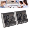 Pack of 2 Digital Timer, Magnetic Timer Clock, Short Timer,