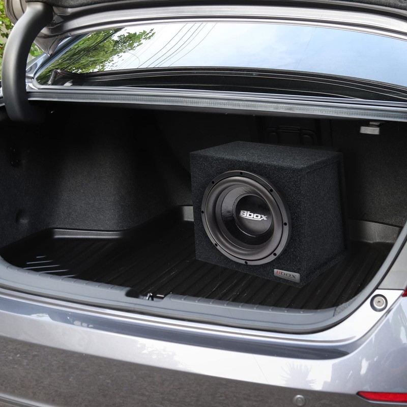 Atrend Bbox Single Sealed 12 Inch Subwoofer Enclosure - Car