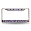 Rico TCU Texas Christian Horned Frogs Chrome Metal License Plate