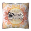 Sophia Art Indian Square Urban Design Floor Pillow Cover Ottoman