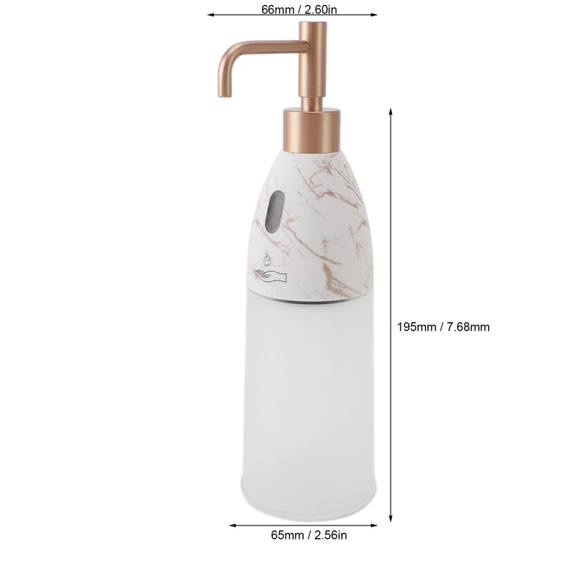 Automatic Foaming Soap Dispenser USB Rechargeable Infrared Sensor Countertop Auto