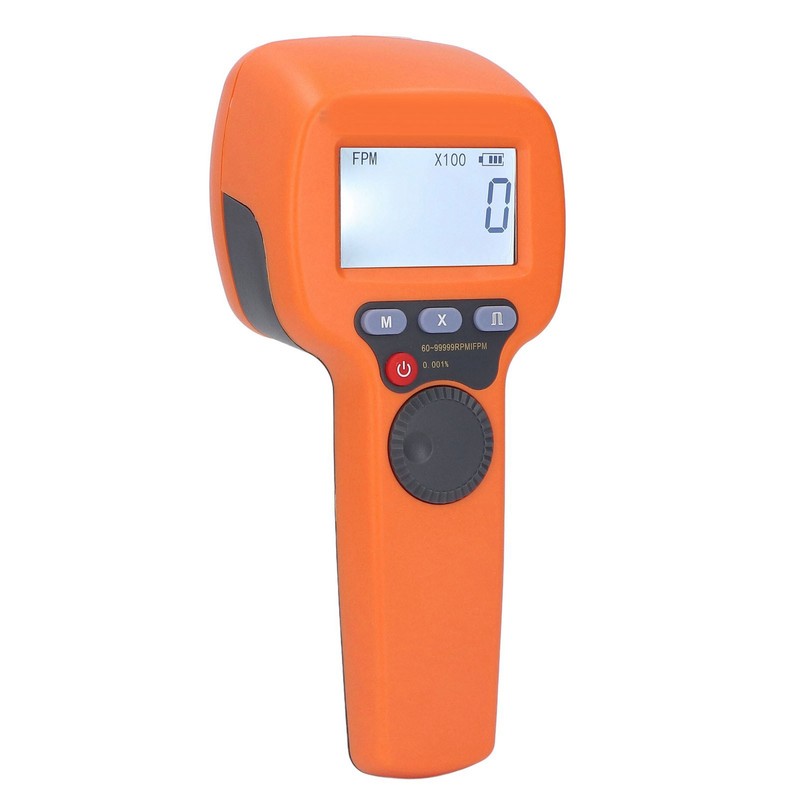 Stroboscope LCD Digital Display LED Flash Tachometer 1500LX 60‑99999RPM Tool