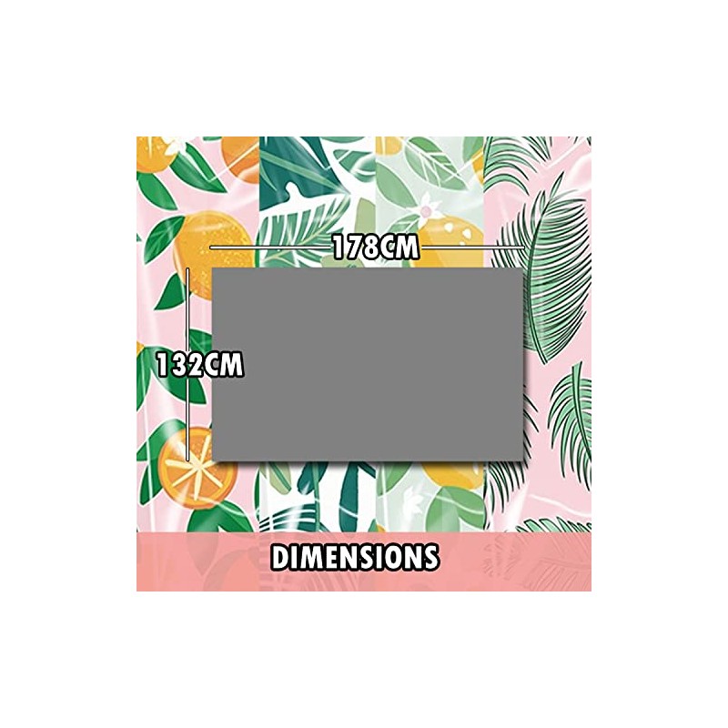 AKH® Summer Party Tablecloth | 132 x 178cm | Hawaiian